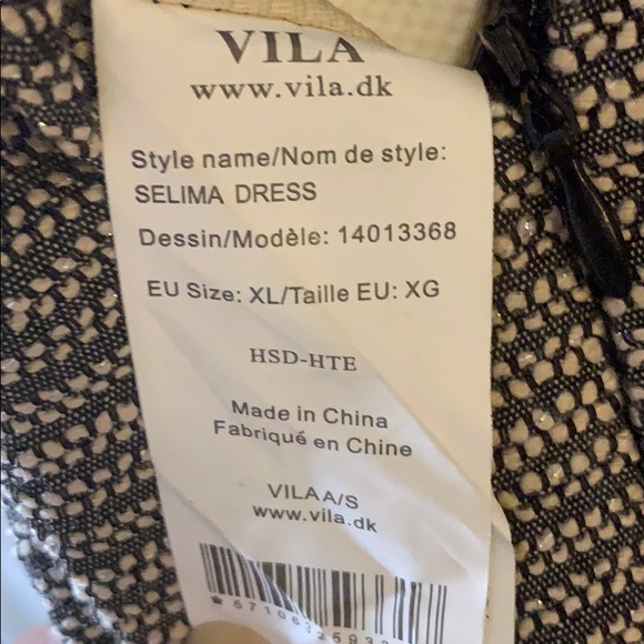 ASOS- Vila Clothing- Selina color block dress - Picture 12 of 13